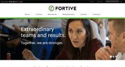 Desktop Screenshot of fortive.com
